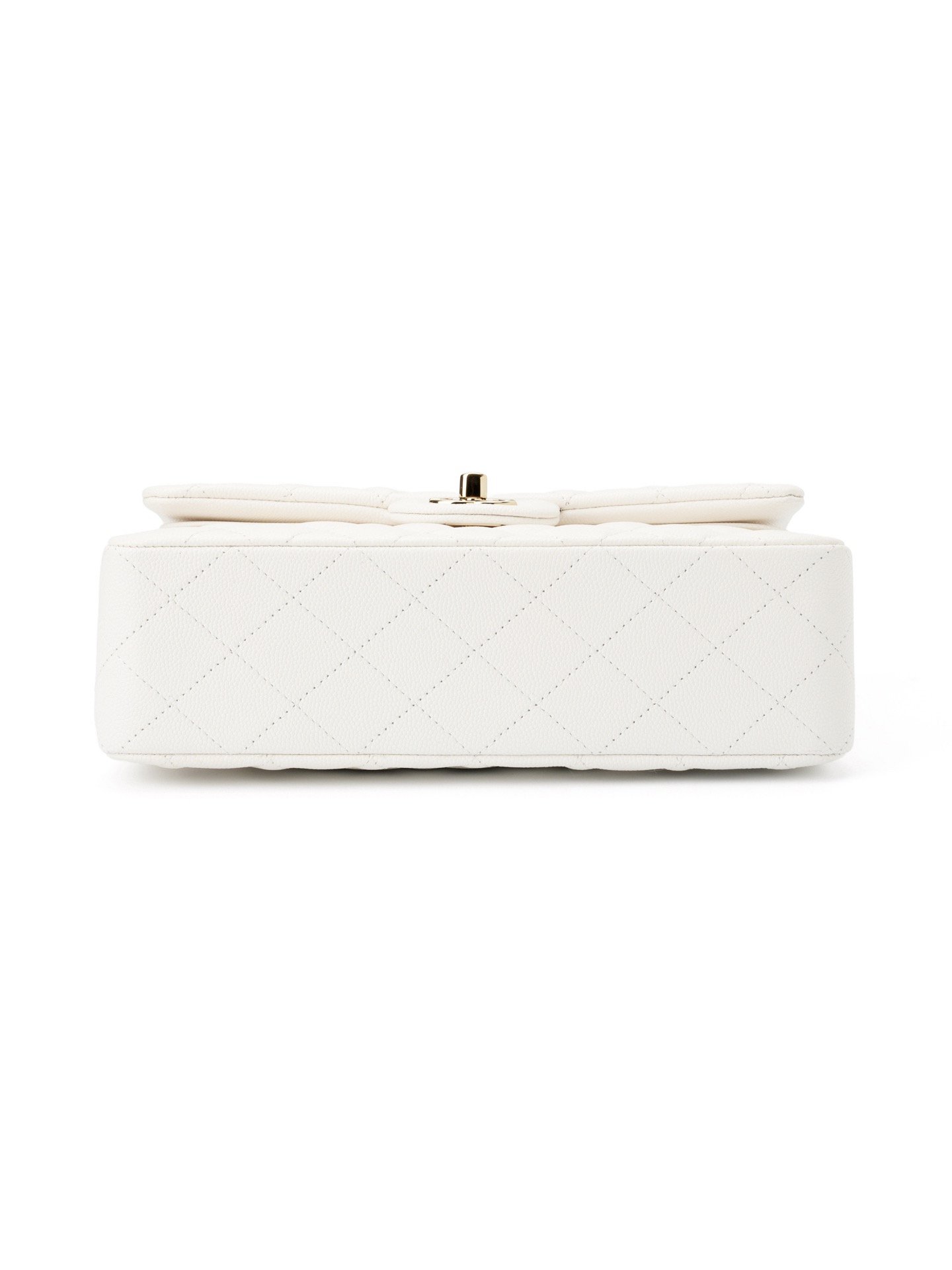 Classic Flare Bag - White Lamb