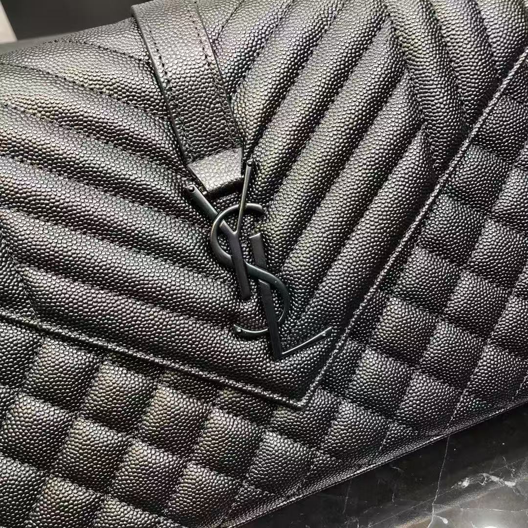 Envelope Medium Quilted Textured Genuine Leather Bag