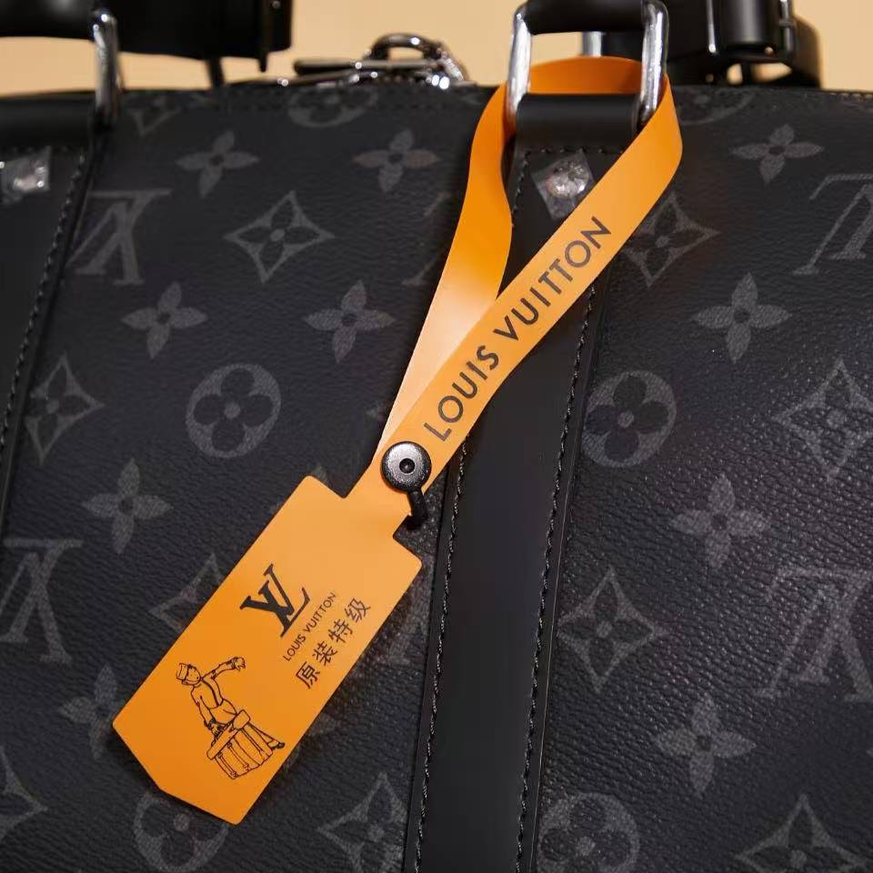 Keepall Bandoulière 45 Monogram Eclipse Duffel Bag