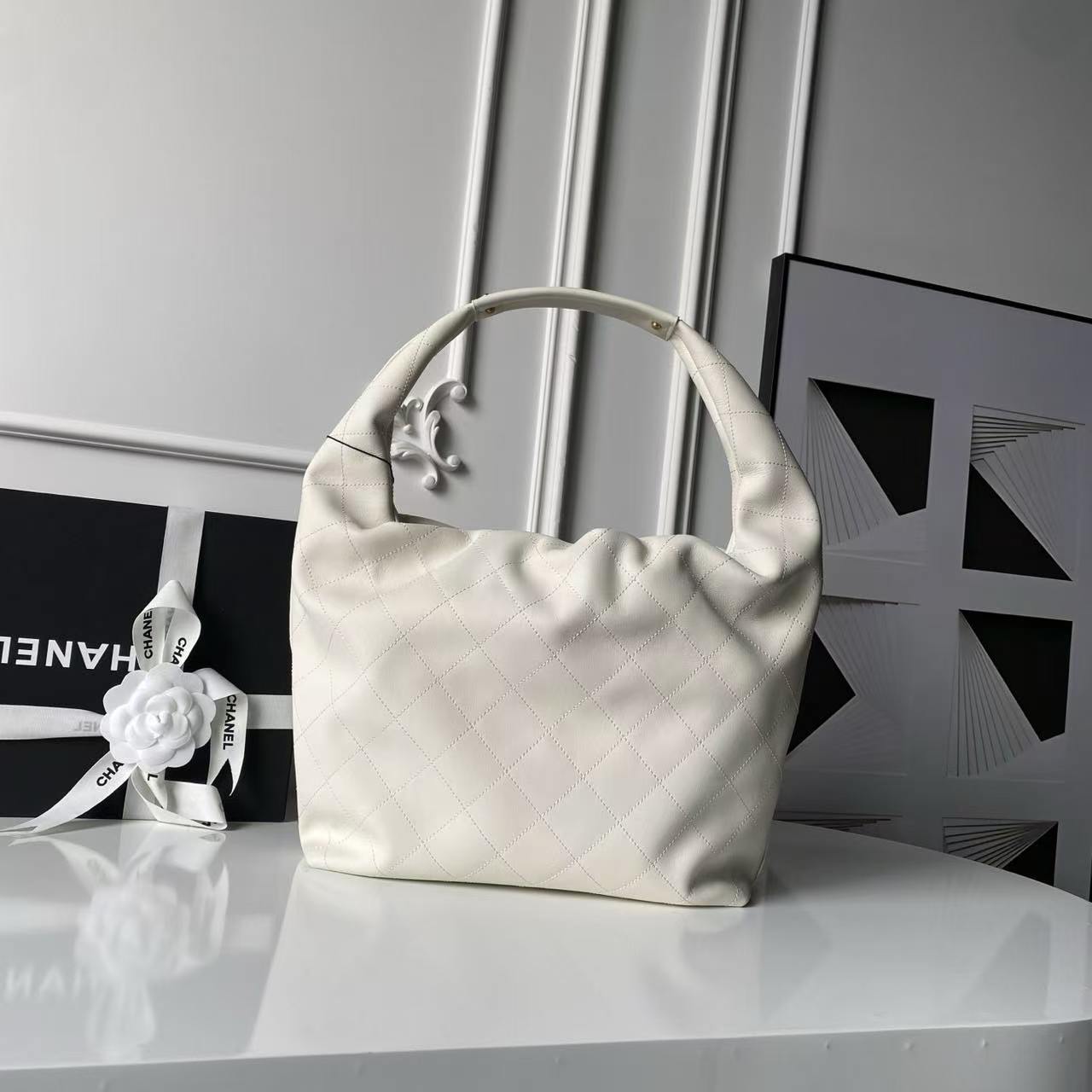 Chanel 26C Hobo Hippie Bag AS5967