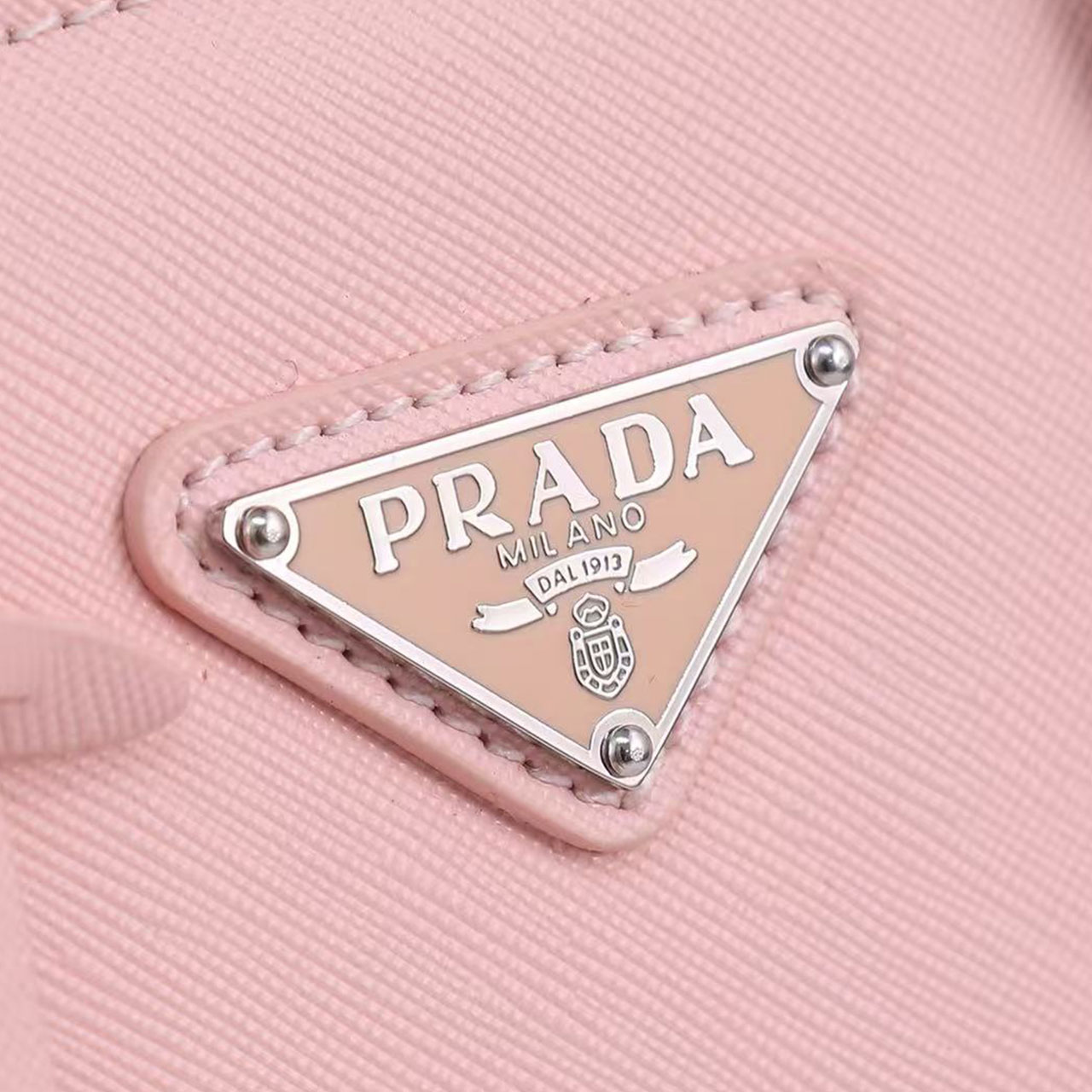 Prada Galleria Mini Cherry Blossom Pink Cross Pattern Killer Bag Set