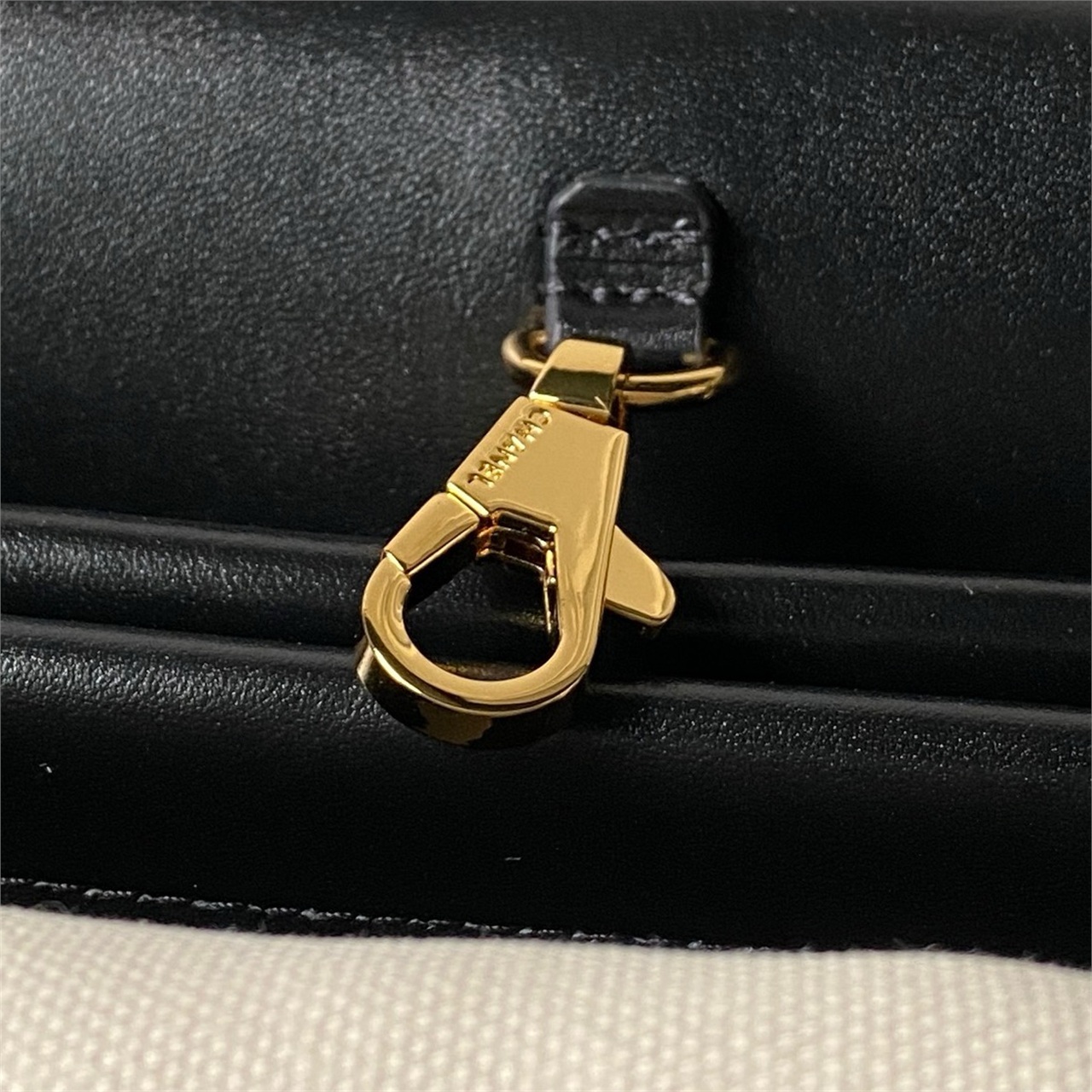 CHANEL Cowboy Matte Leather Retro Long Handle Stick Underarm Bag
