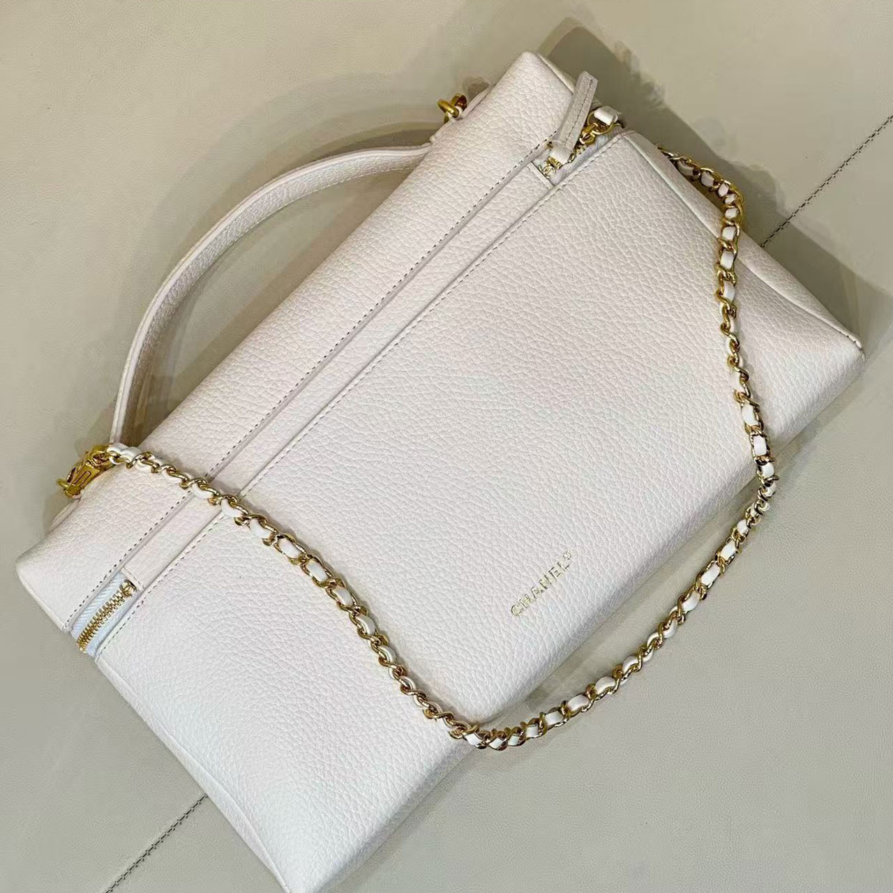Chanel 26A LP Vanity Case Lunch Box Makeup Bag