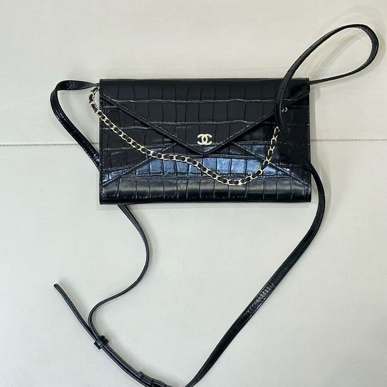 Chanel Envelope Wallet On Chain