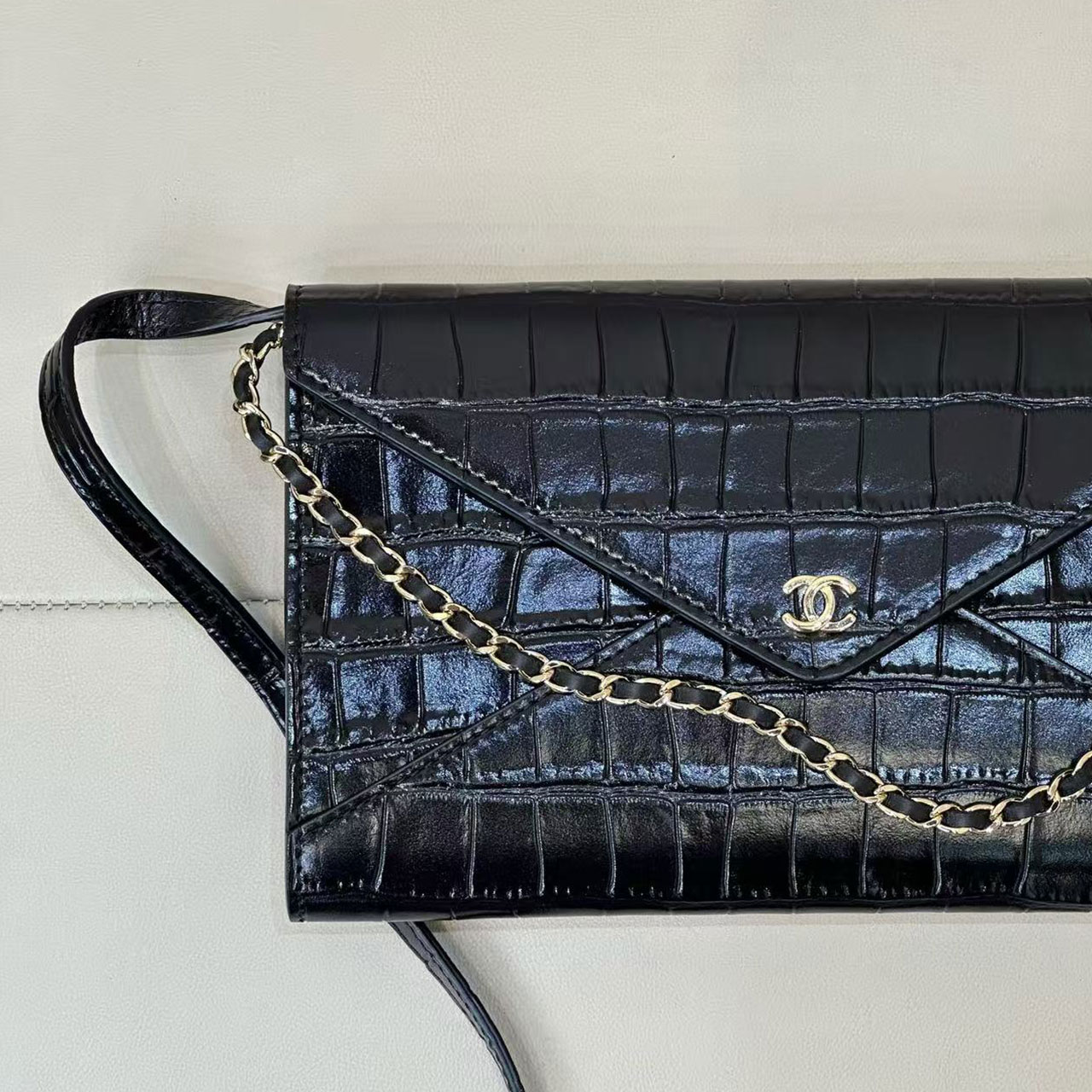 Chanel Envelope Wallet On Chain
