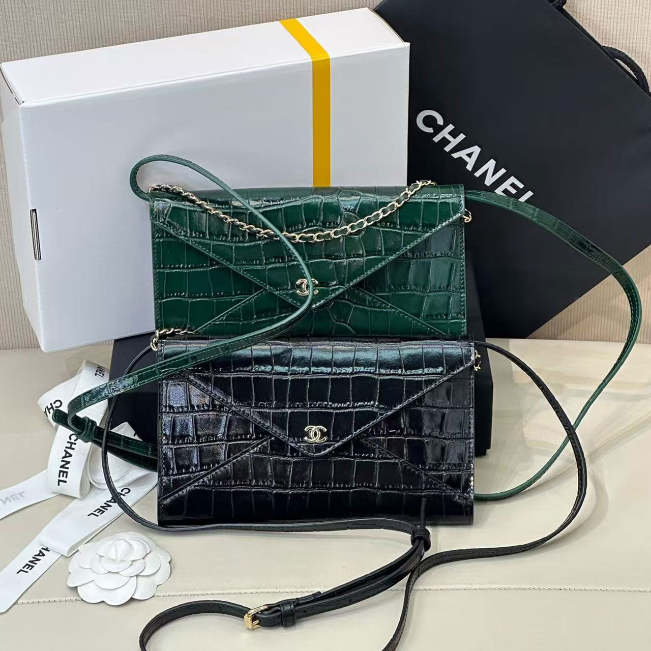 Chanel Envelope Wallet On Chain
