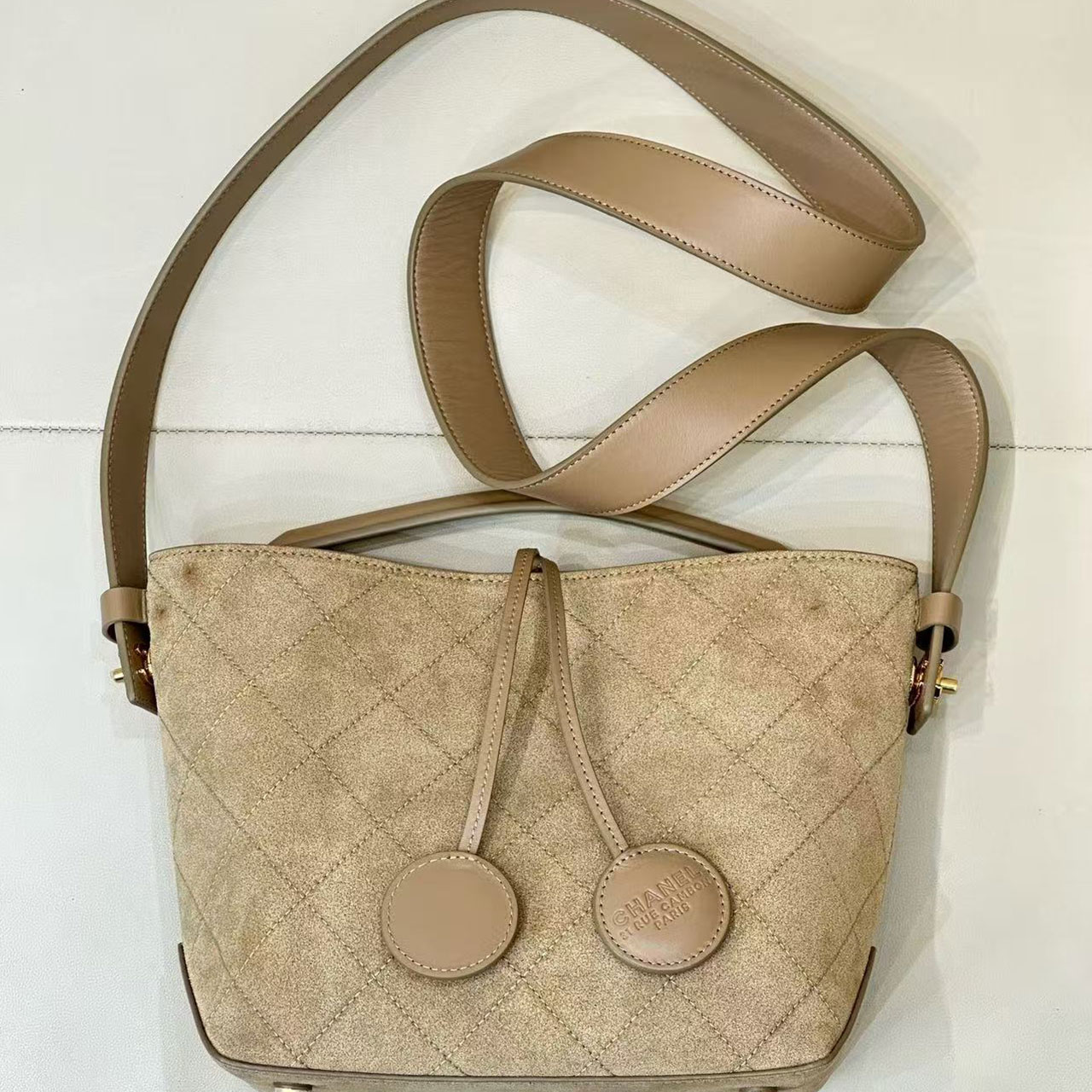 Chanel 26S Drawstring Bucket Bag