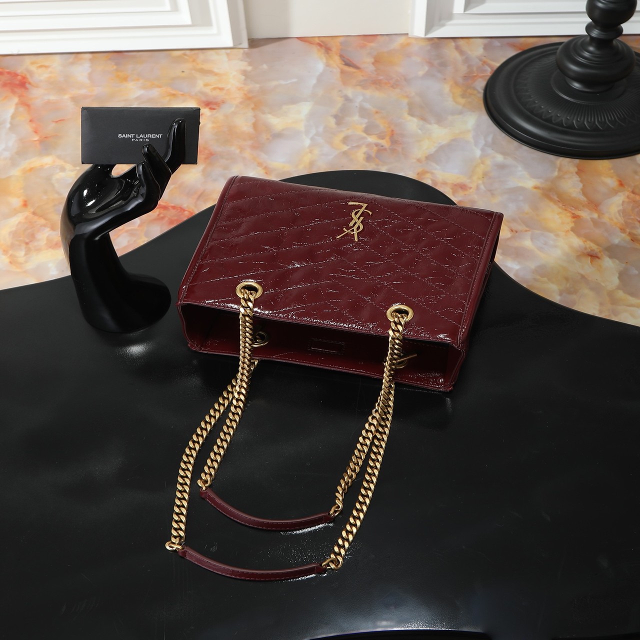YSL Niki Small Shopping Bag