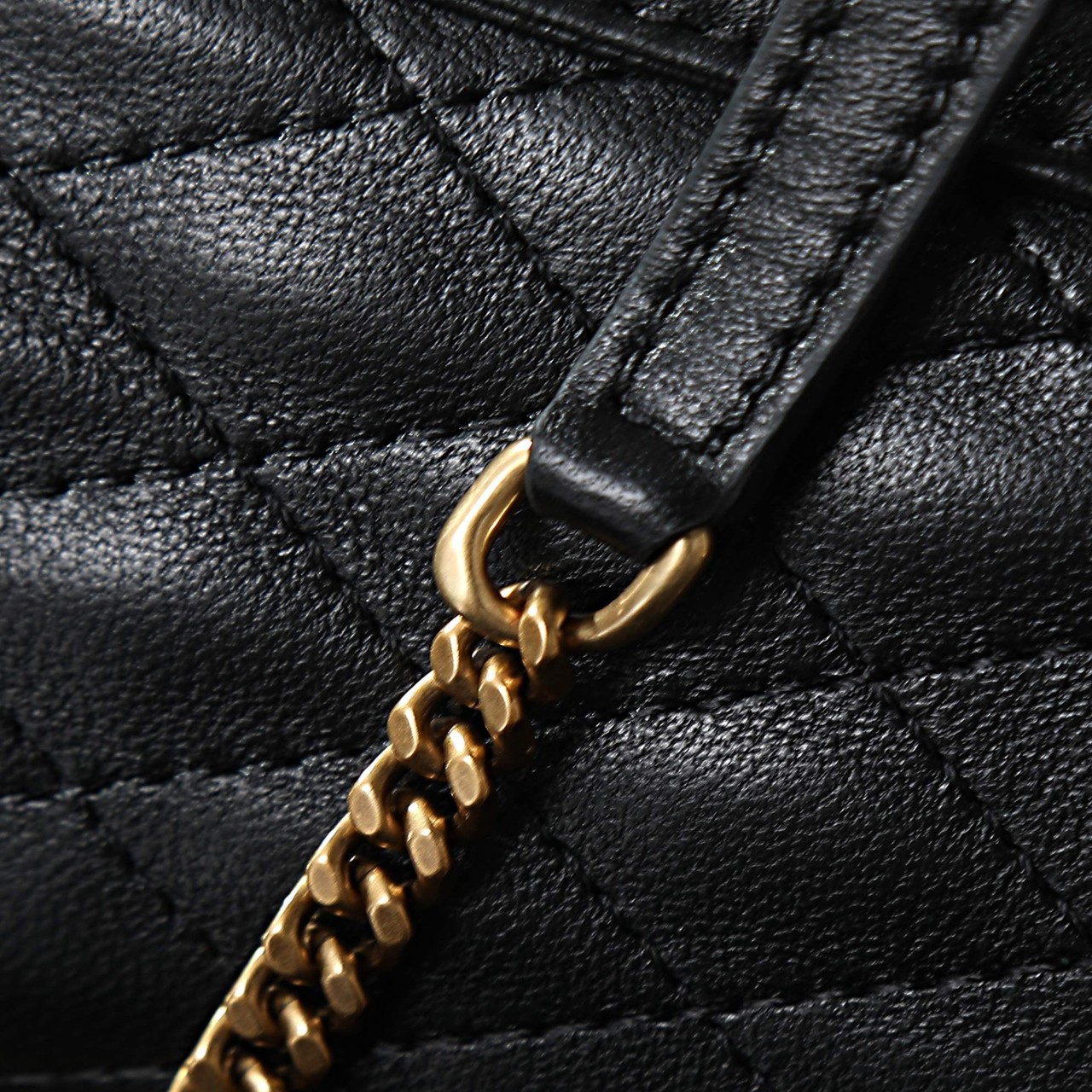 YSL Mini Nolita Solferino Quilted Chain Bag