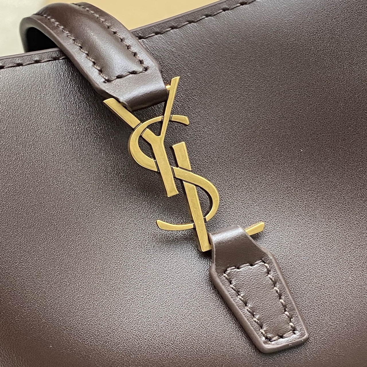 YSL LE 37 Mini Bright Leather Handbag