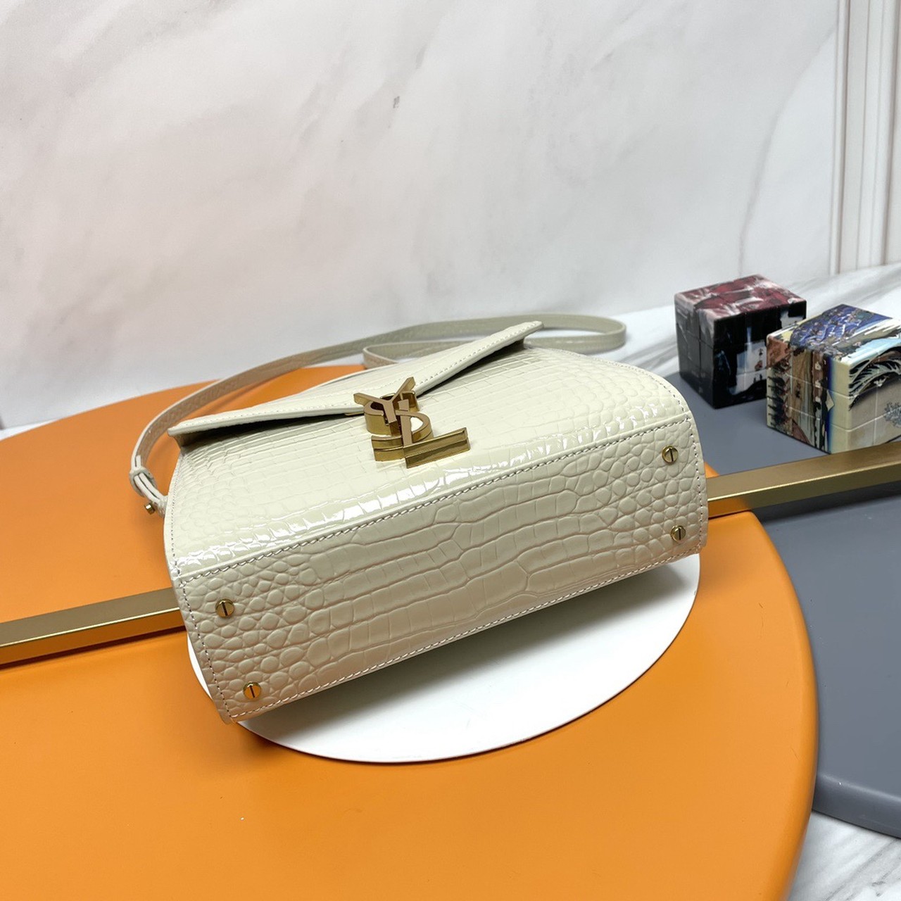 YSL Cassandra Mini Top Handle Bag