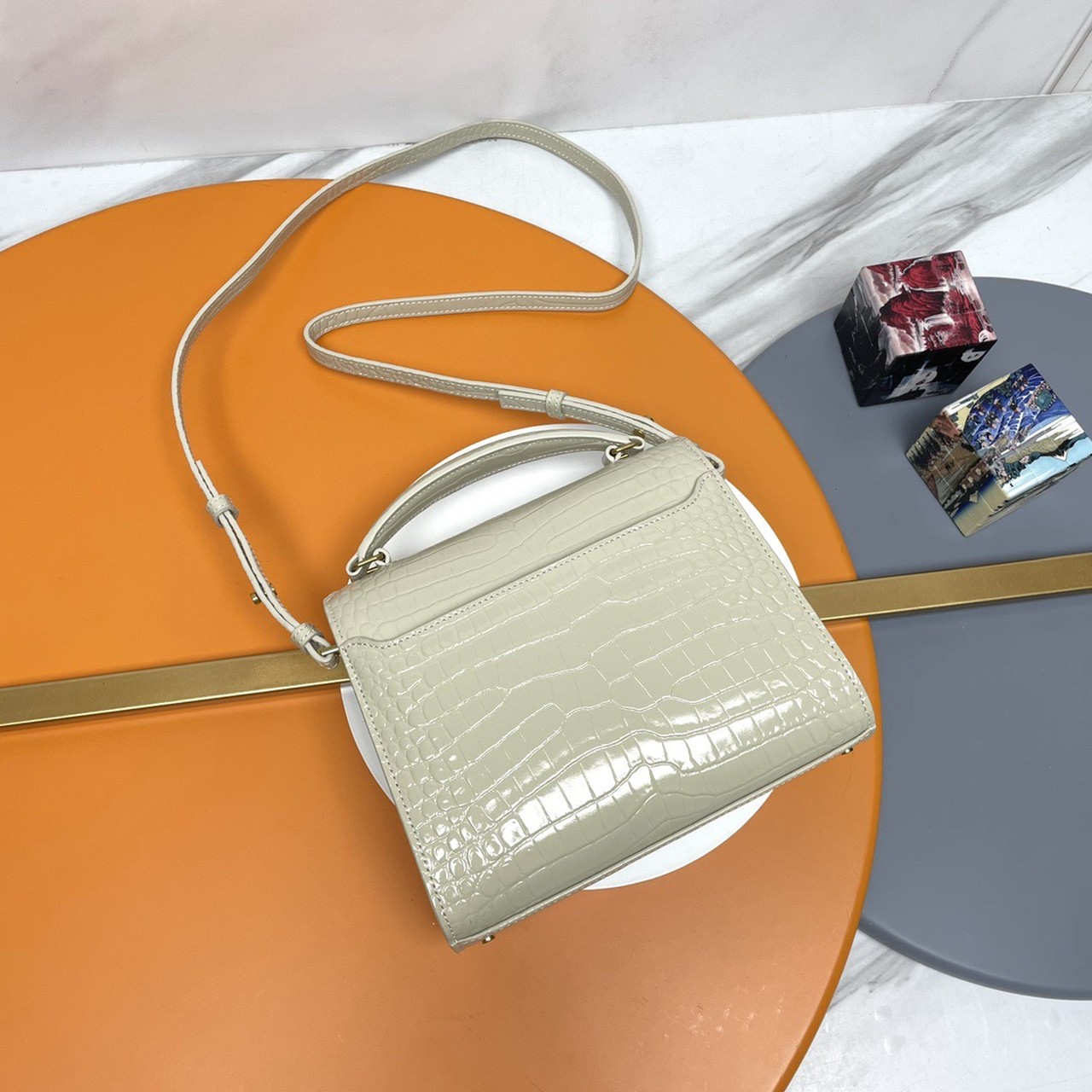 YSL Cassandra Mini Top Handle Bag