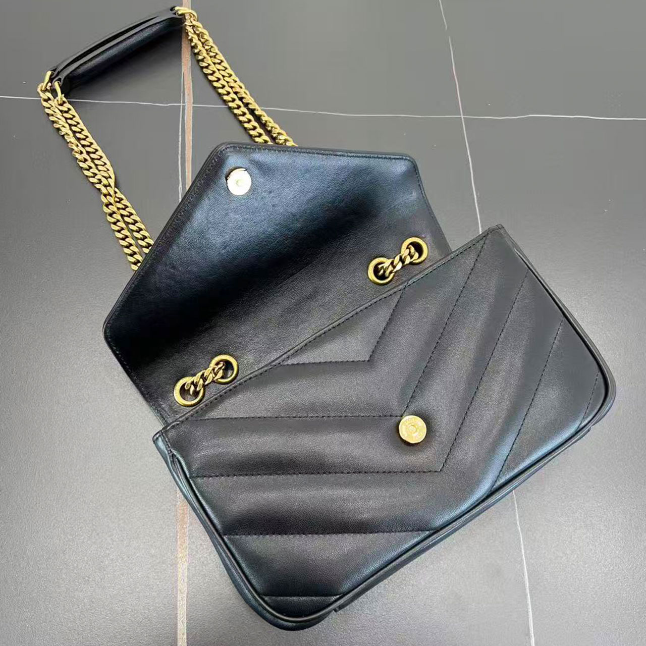 YSL LouLou Small Top Handle Bag