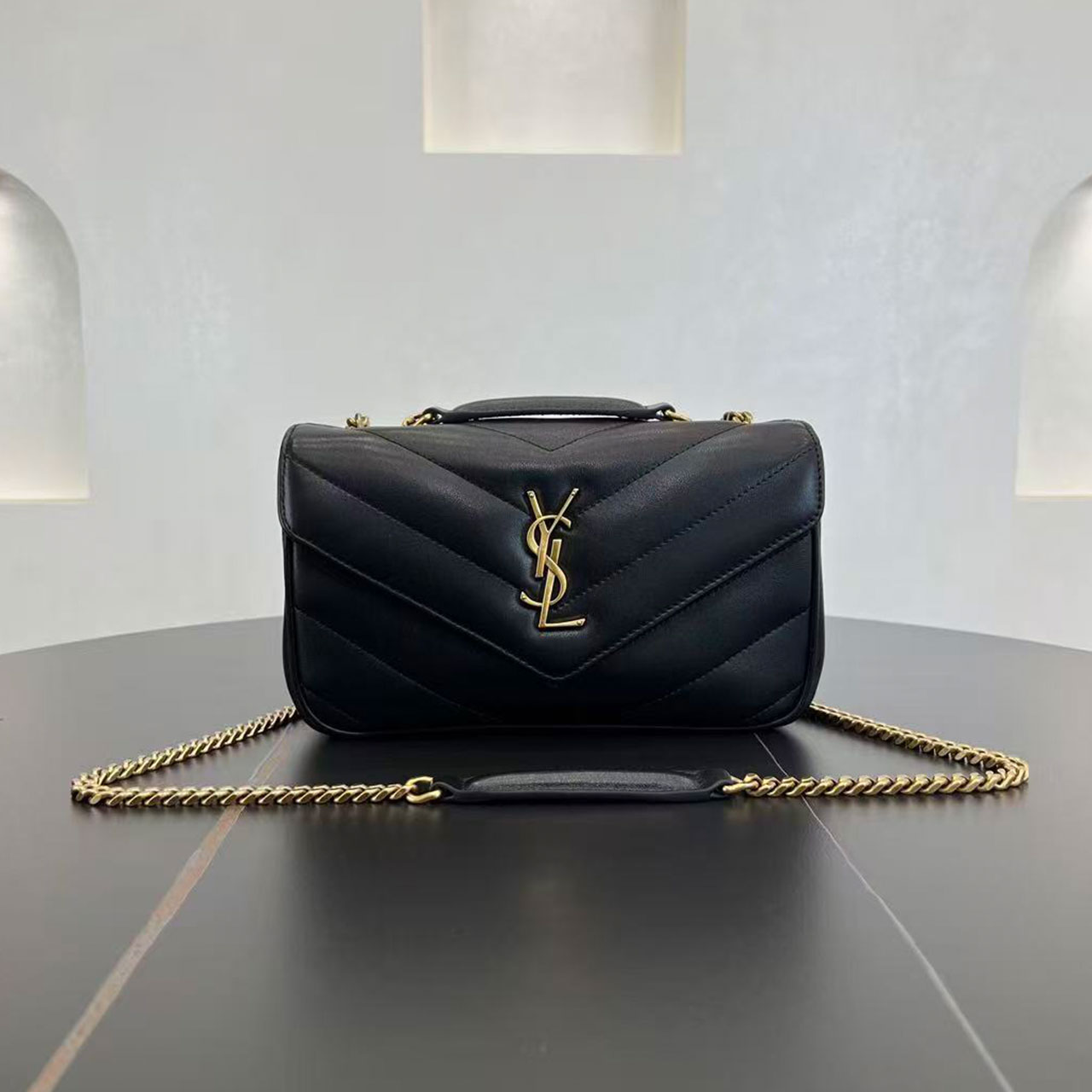 YSL LouLou Small Top Handle Bag