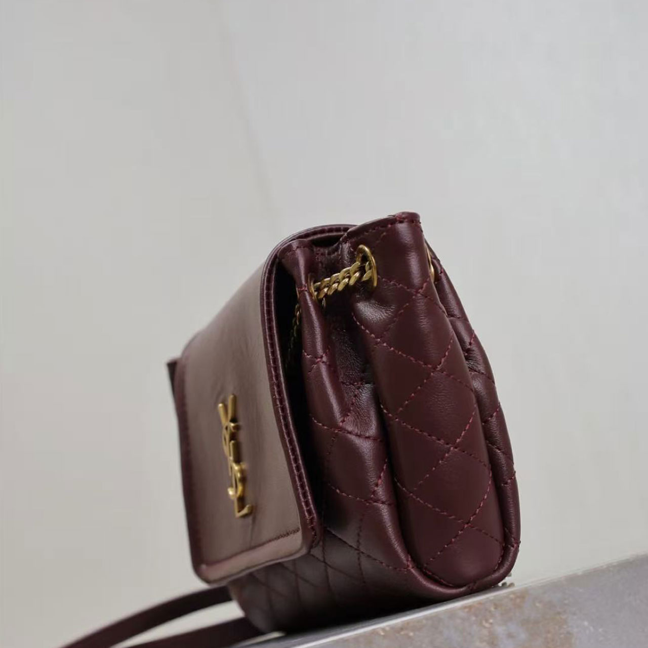 YSL Mini Nolita Quilted Shoulder Bag