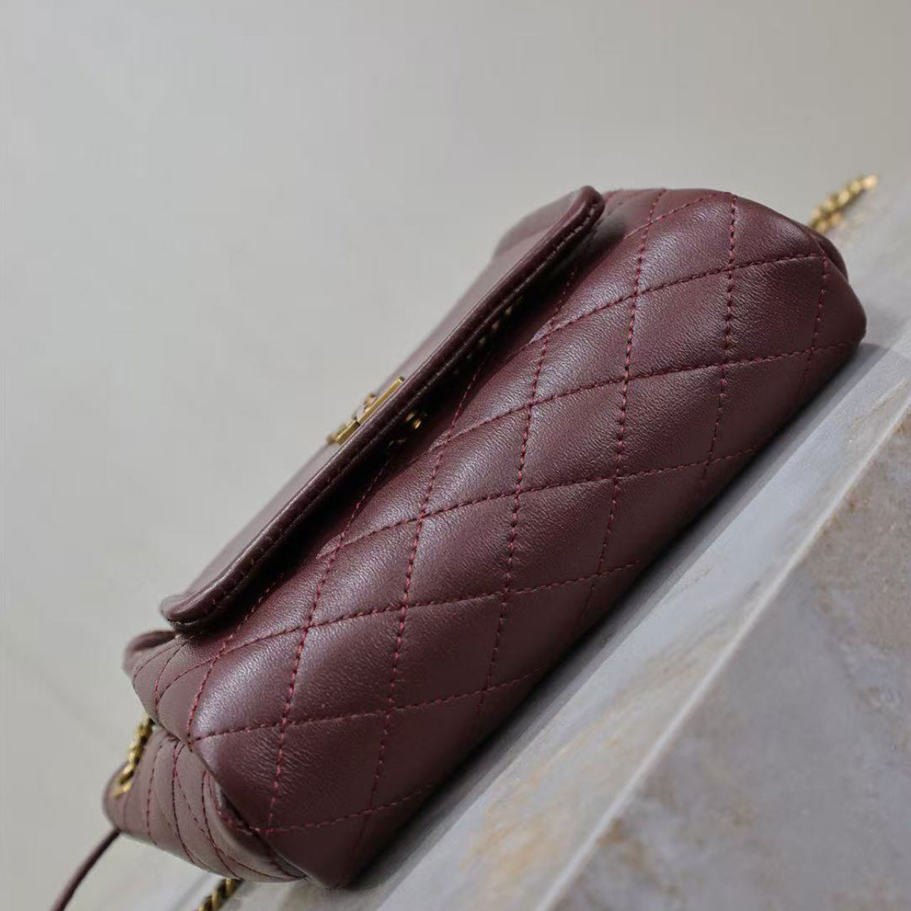 YSL Mini Nolita Quilted Shoulder Bag