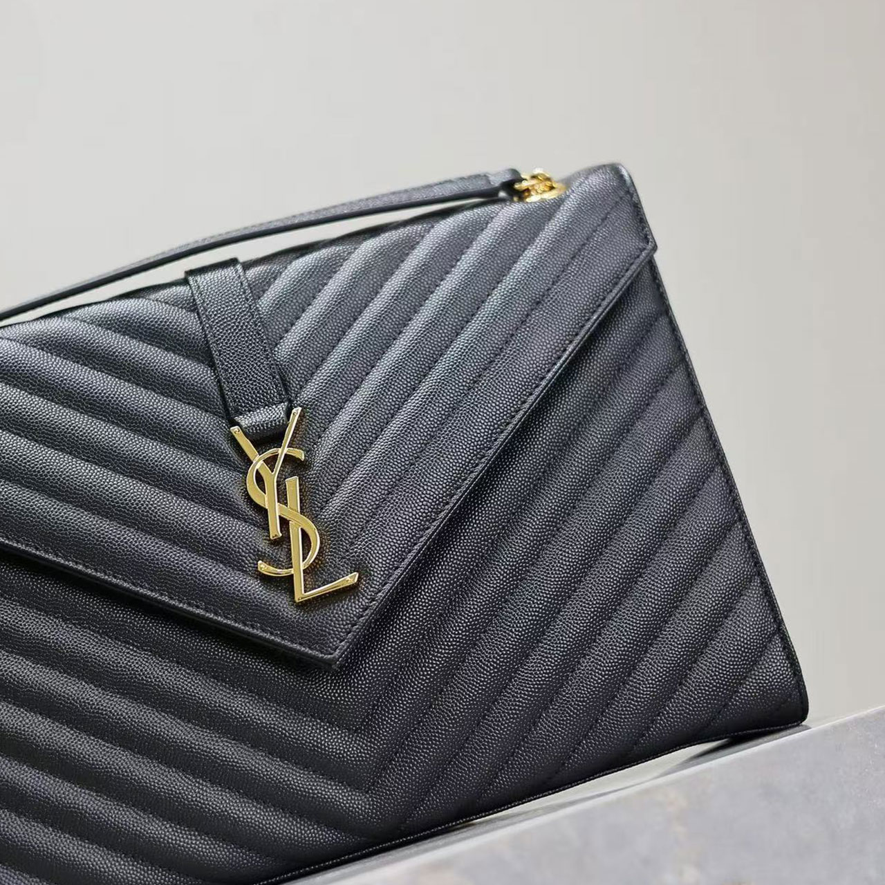 YSL Cassandra Medium Top Handle Bag