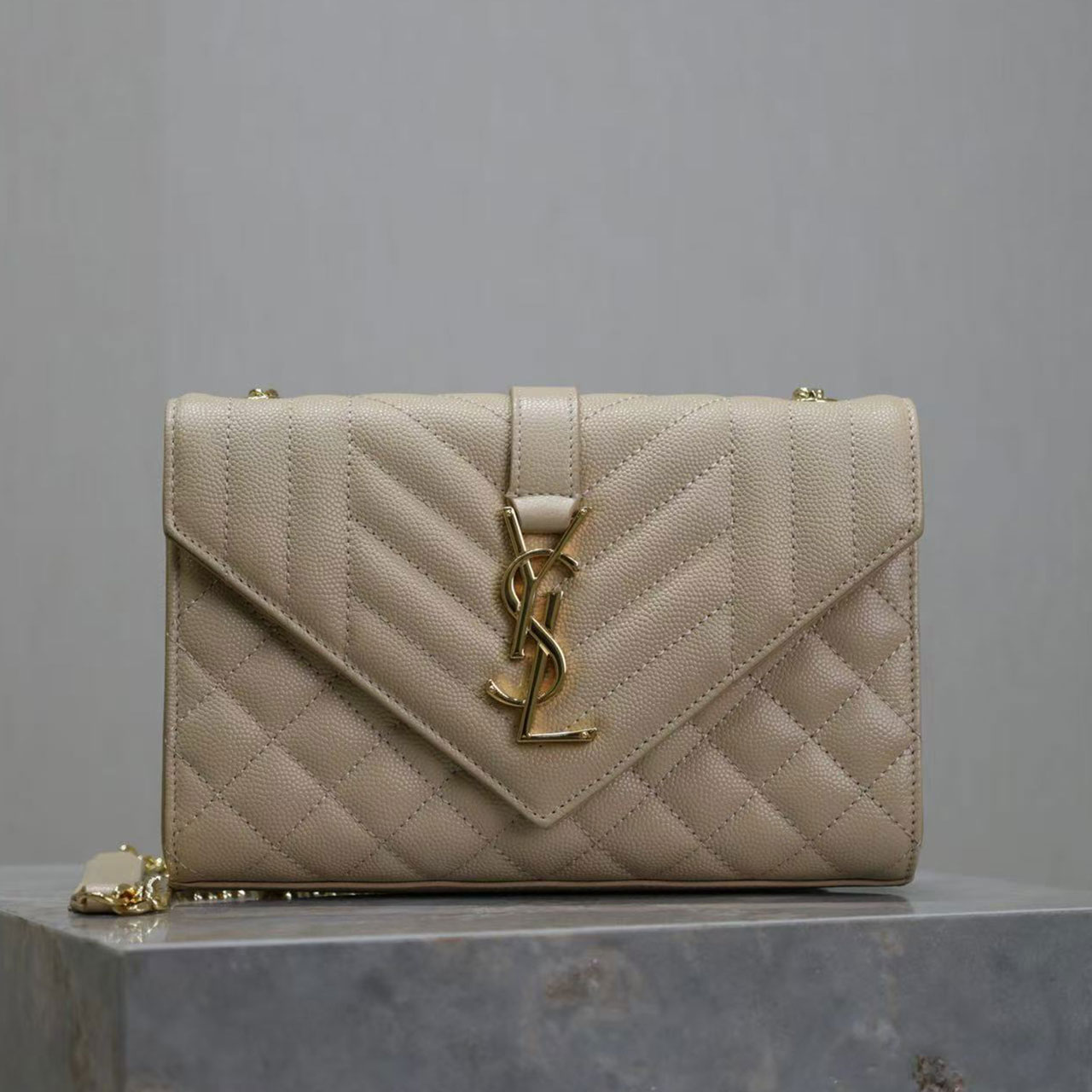 YSL Cassandra Medium Top Handle Bag