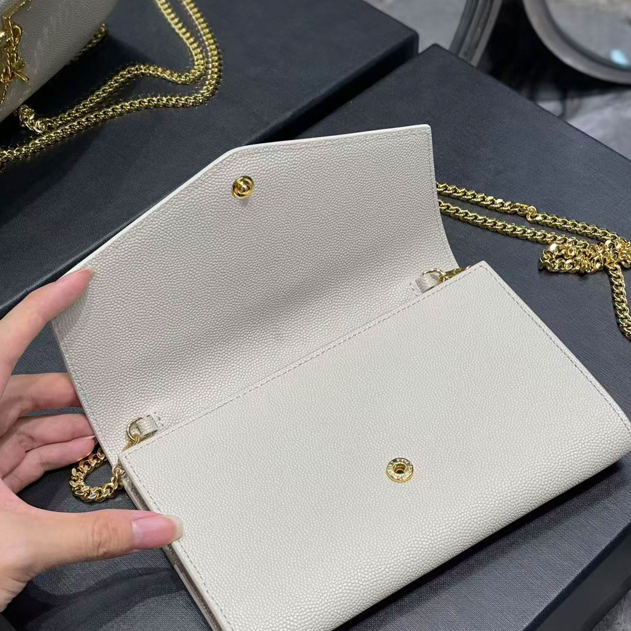 YSL 𝑈𝑝𝑡𝑜𝑤𝑛 _ Mini envelope package