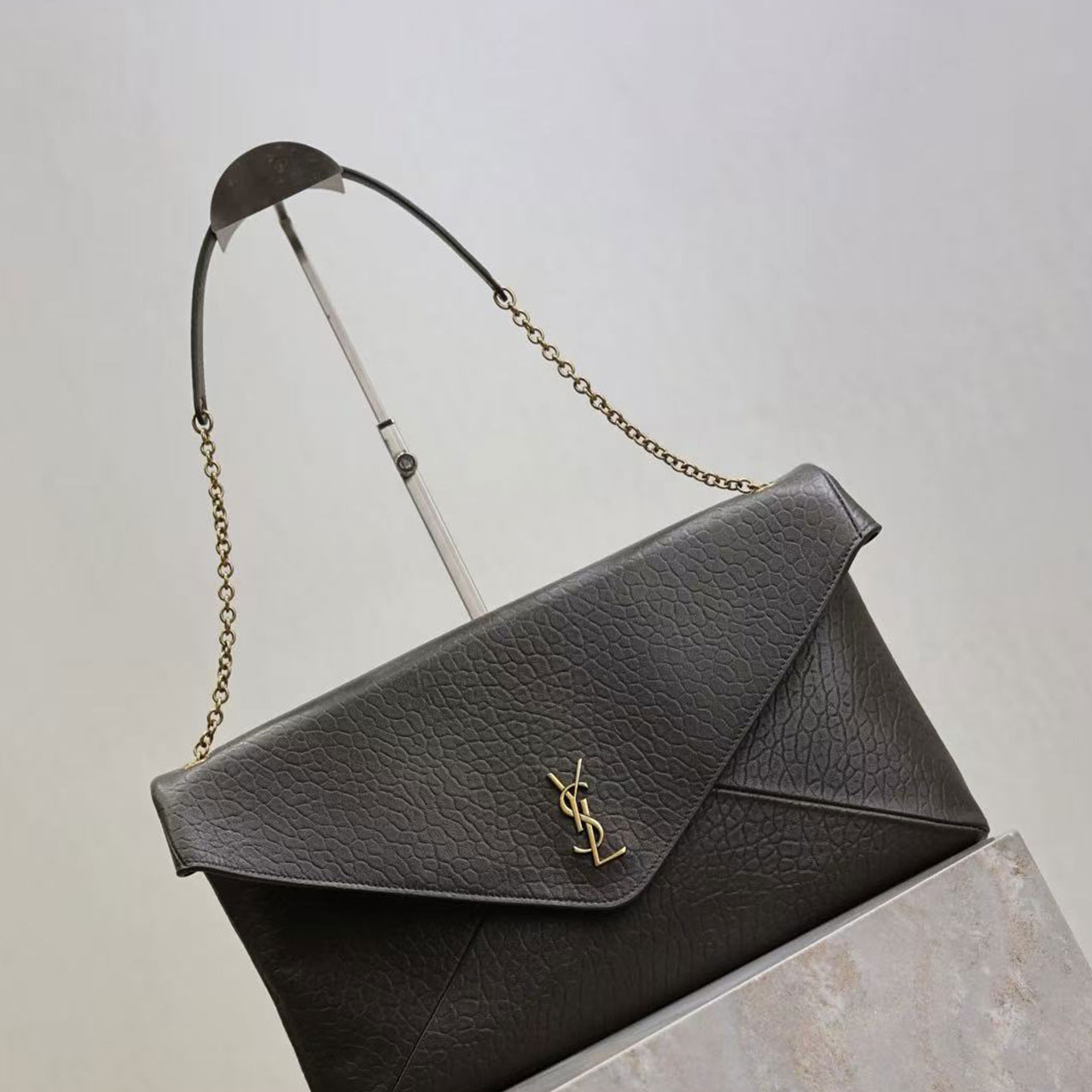 YSL LE envelope style chain clutch