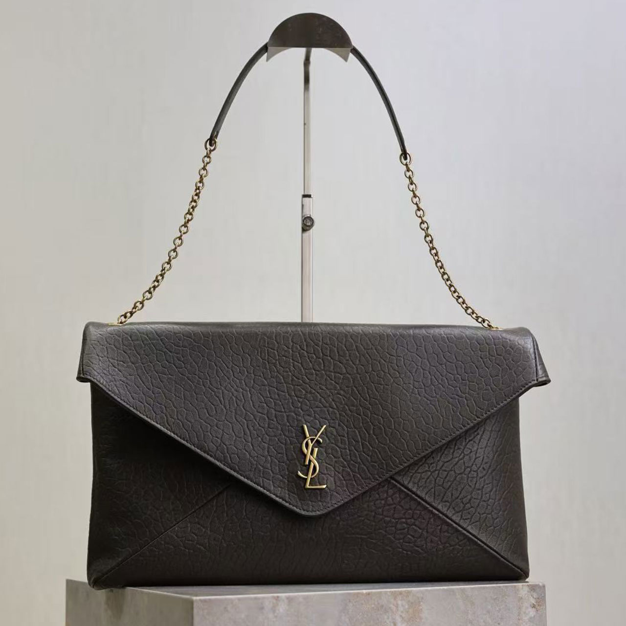 YSL LE envelope style chain clutch