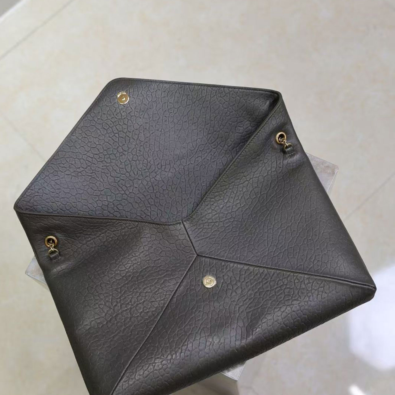 YSL LE envelope style chain clutch