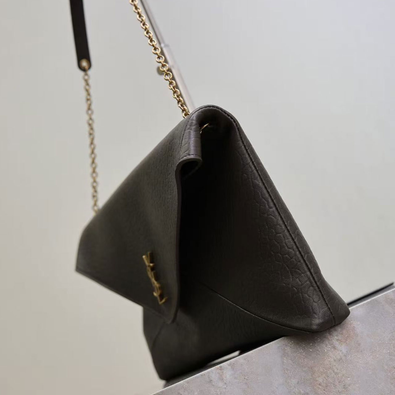 YSL LE envelope style chain clutch