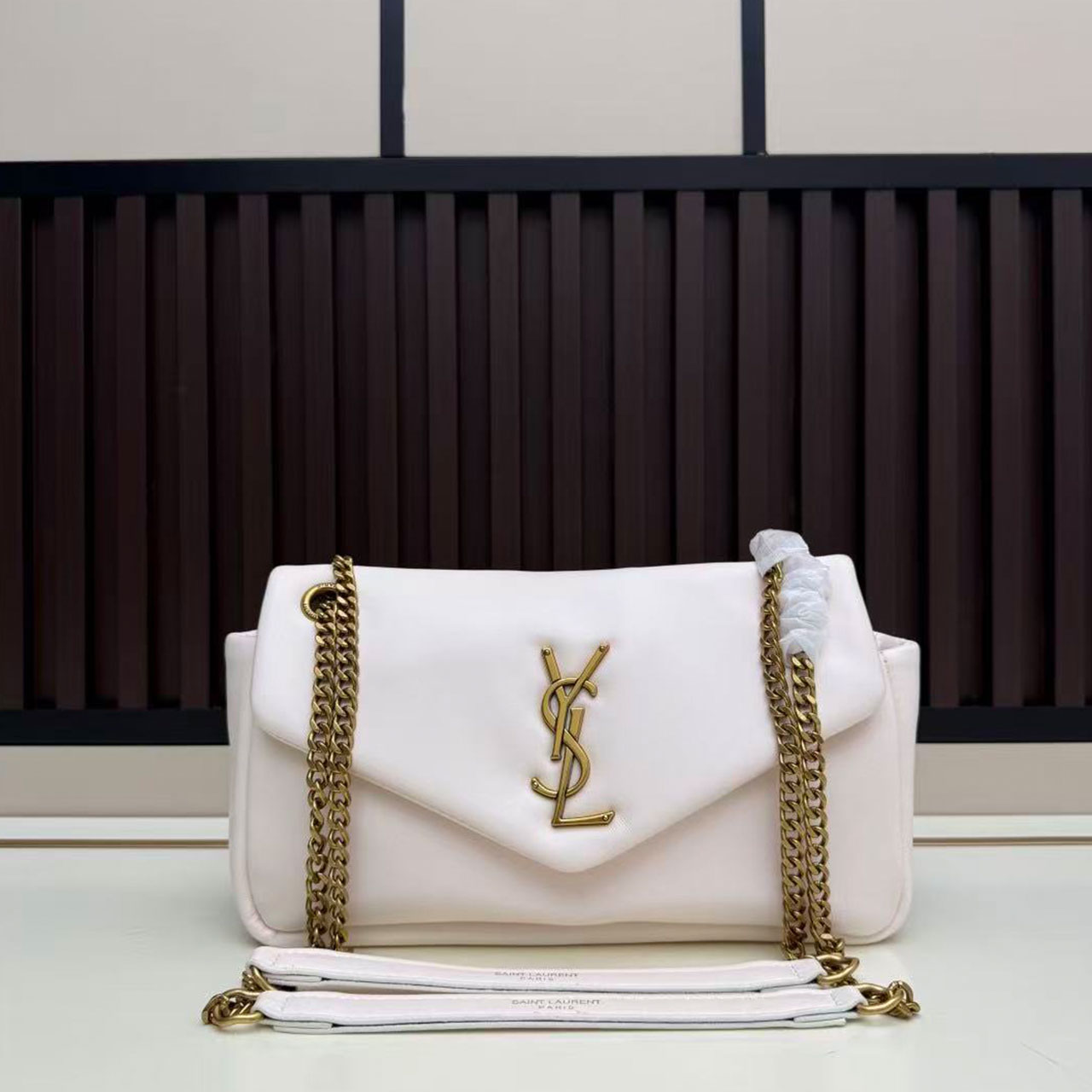 YSL CALYPSO_ Sheepskin Chain Bag