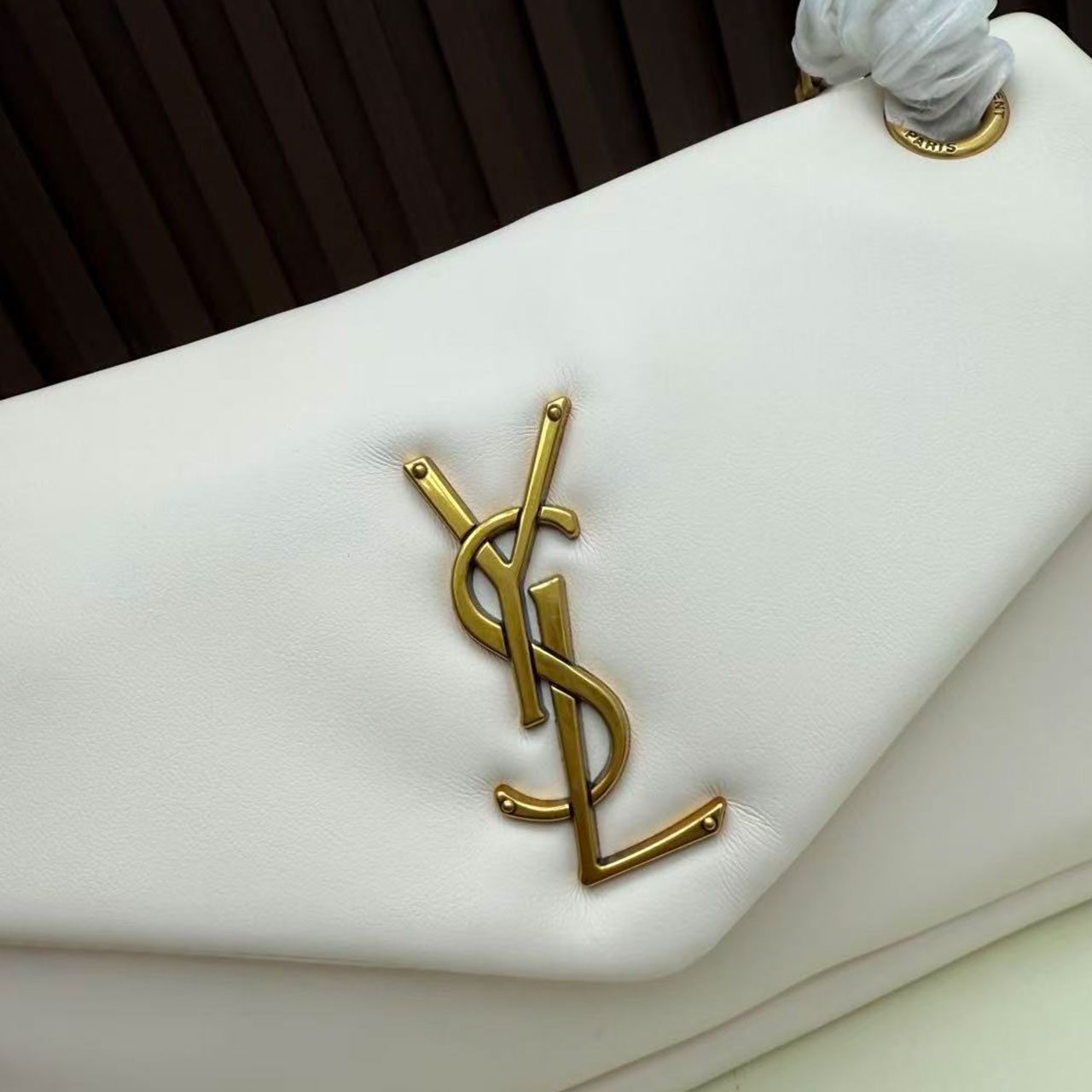 YSL CALYPSO_ Sheepskin Chain Bag