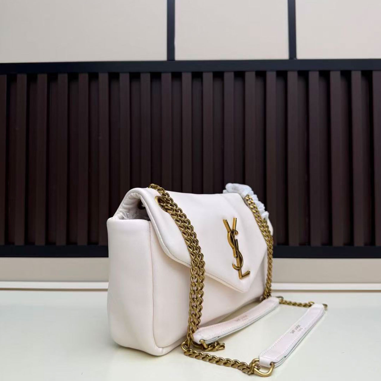 YSL CALYPSO_ Sheepskin Chain Bag