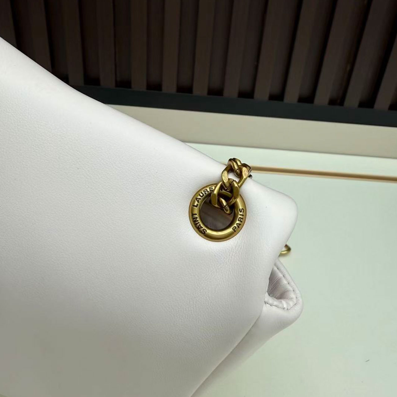 YSL CALYPSO_ Sheepskin Chain Bag
