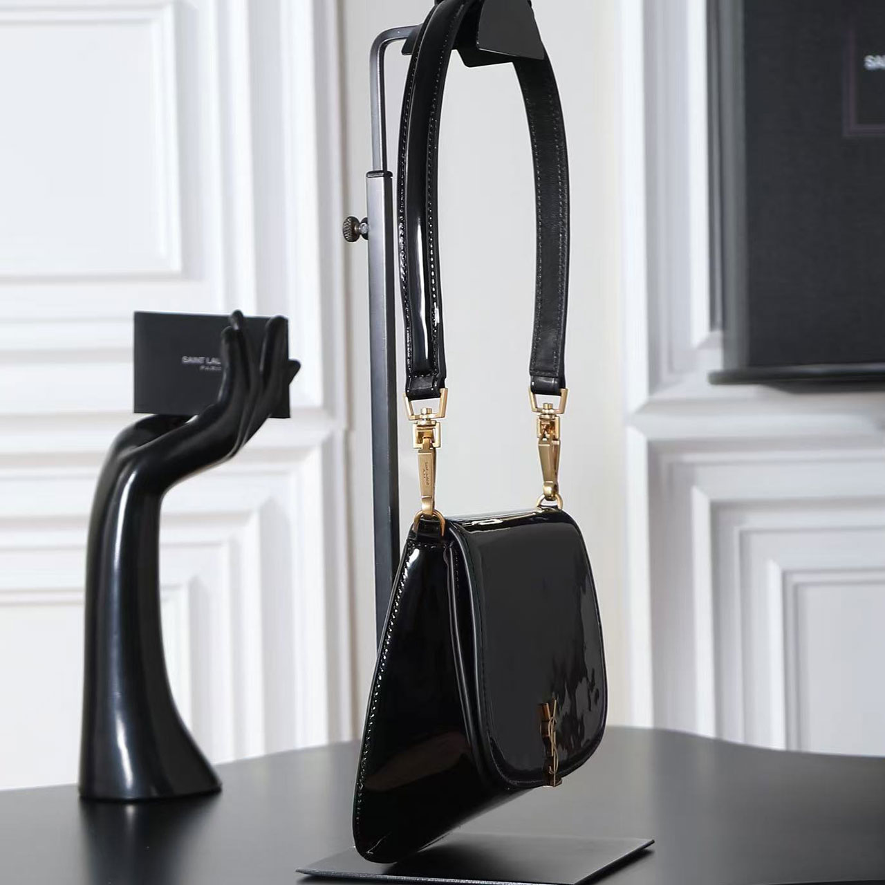 YSL New Voltaire_ Underarm Saddle Bag