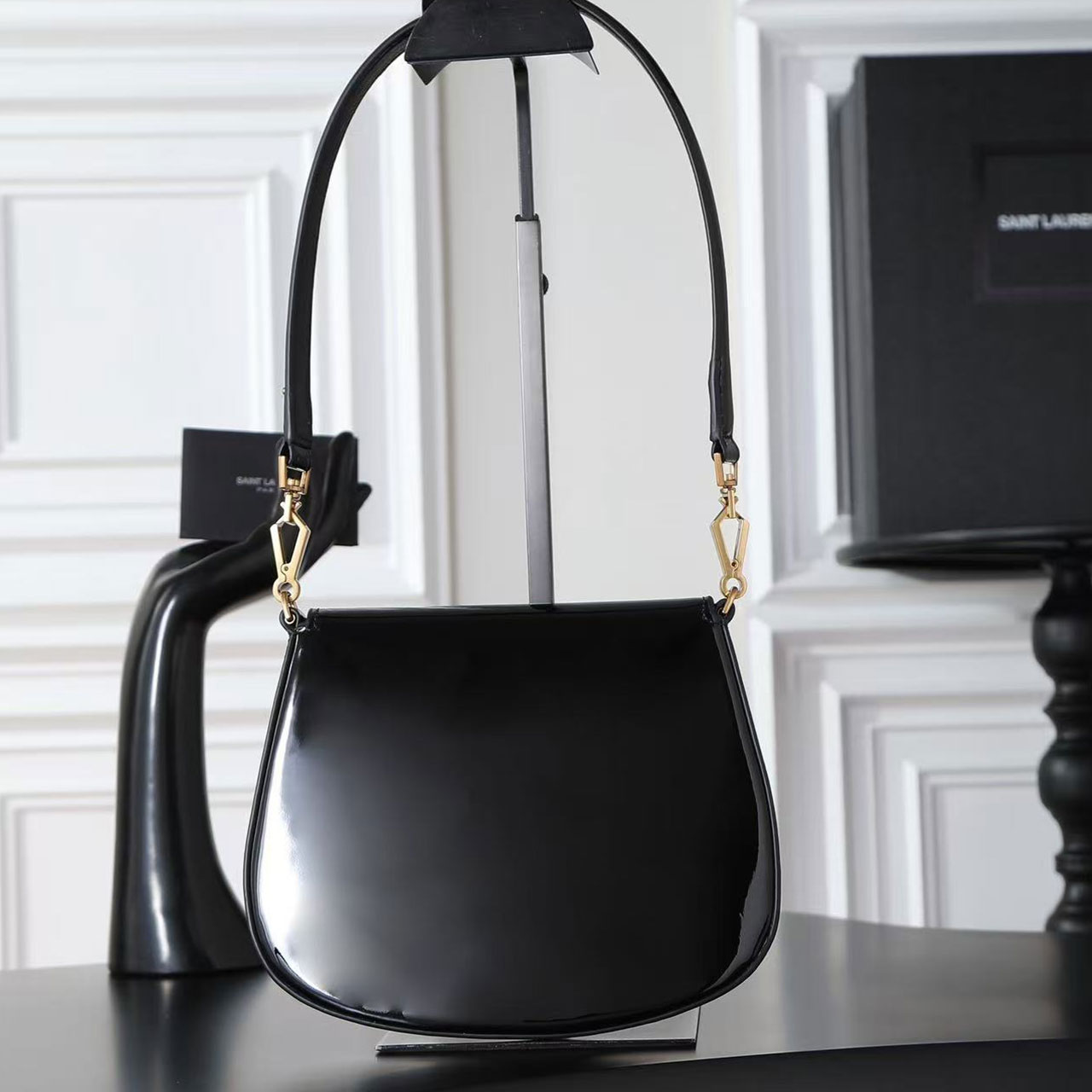 YSL New Voltaire_ Underarm Saddle Bag