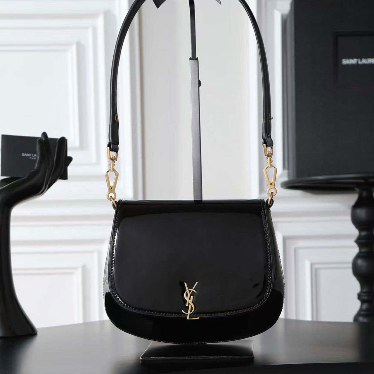 YSL New Voltaire_ Underarm Saddle Bag