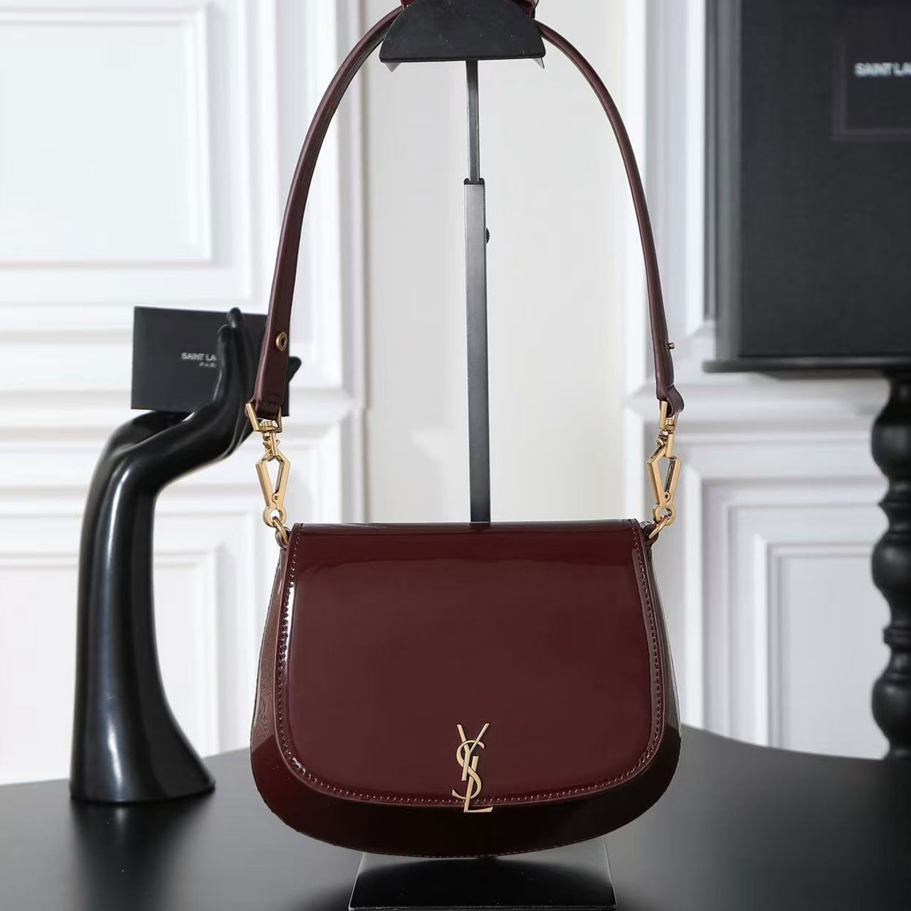 YSL New Voltaire_ Underarm Saddle Bag