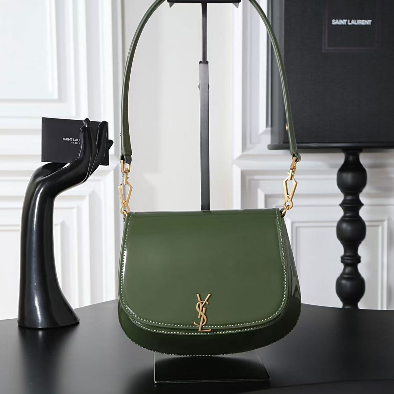 YSL New Voltaire_ Underarm Saddle Bag