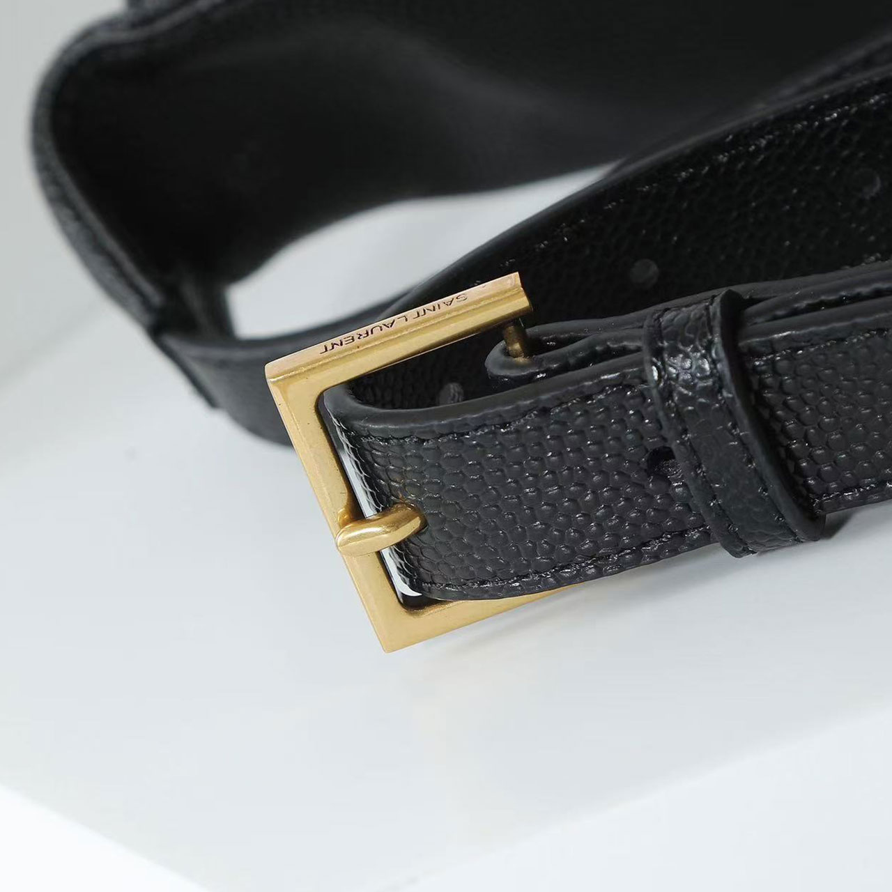 YSL Cassandre Grain Leather Waist Bag