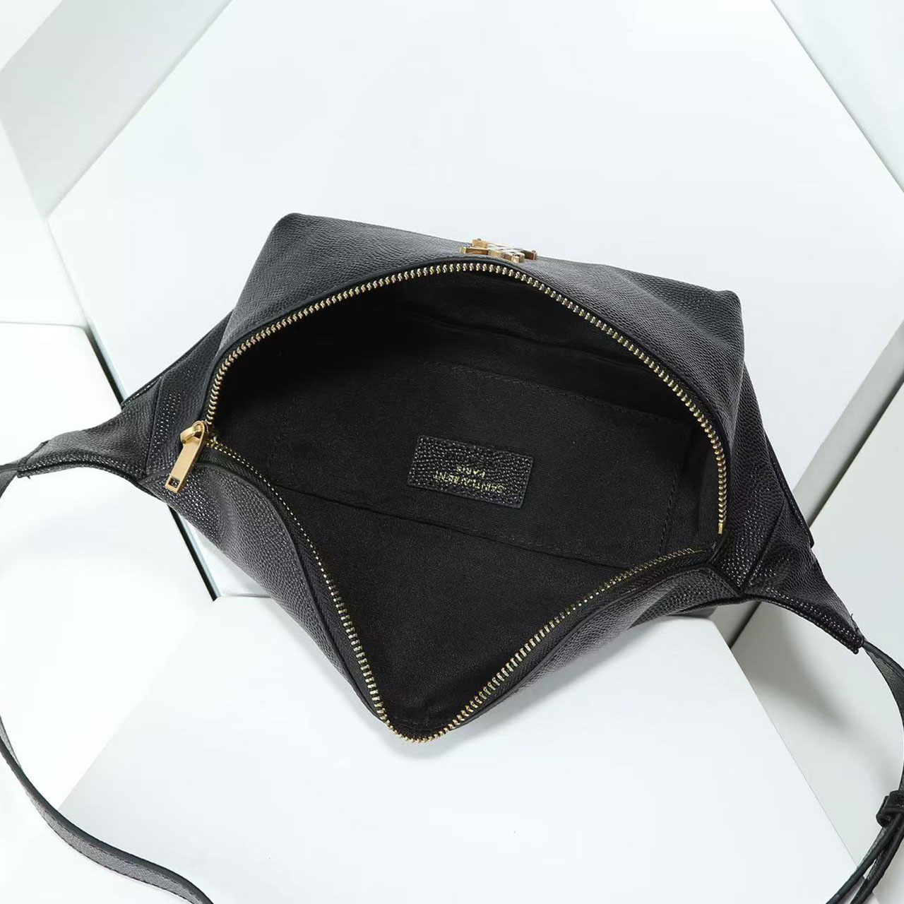 YSL Cassandre Grain Leather Waist Bag