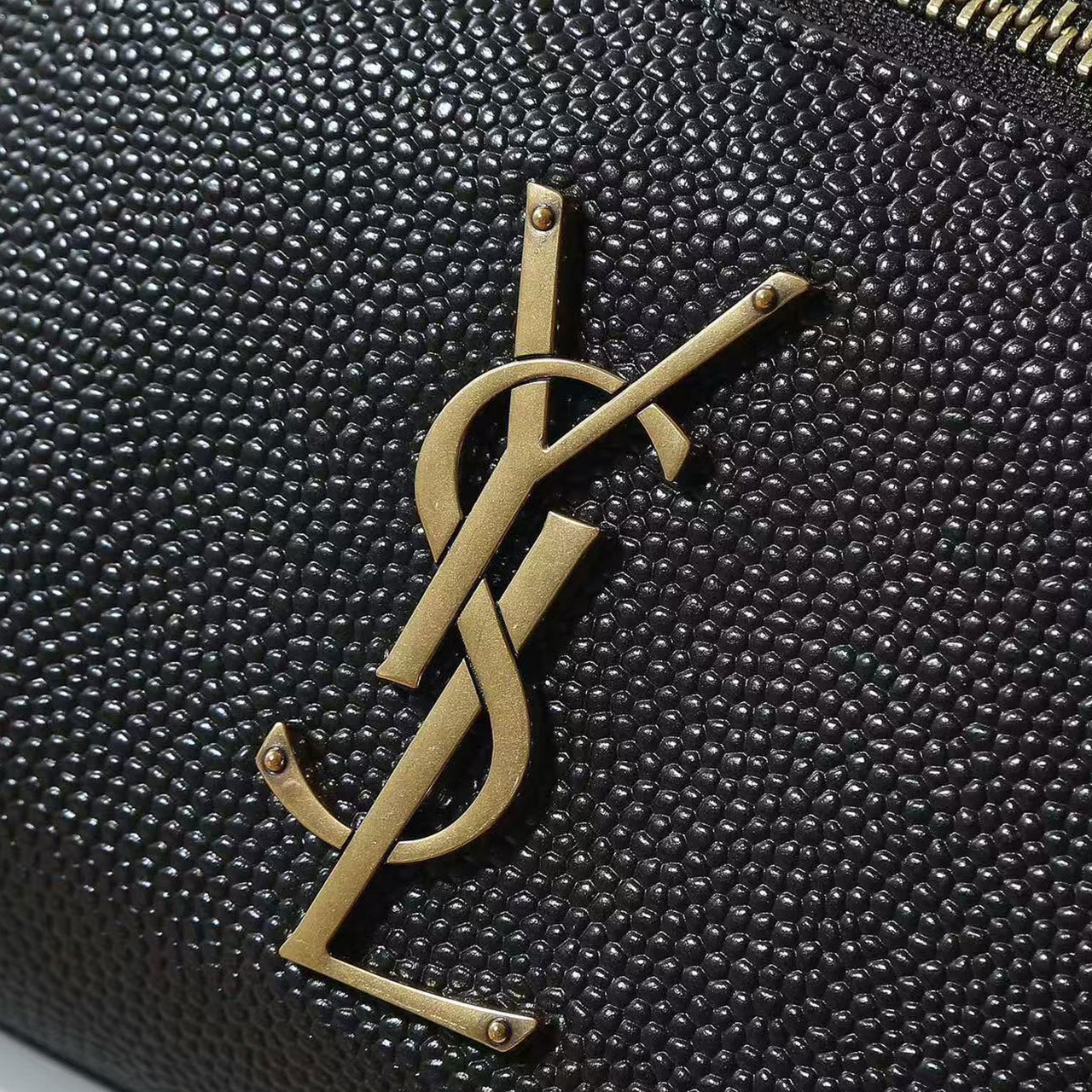 YSL Cassandre Grain Leather Waist Bag