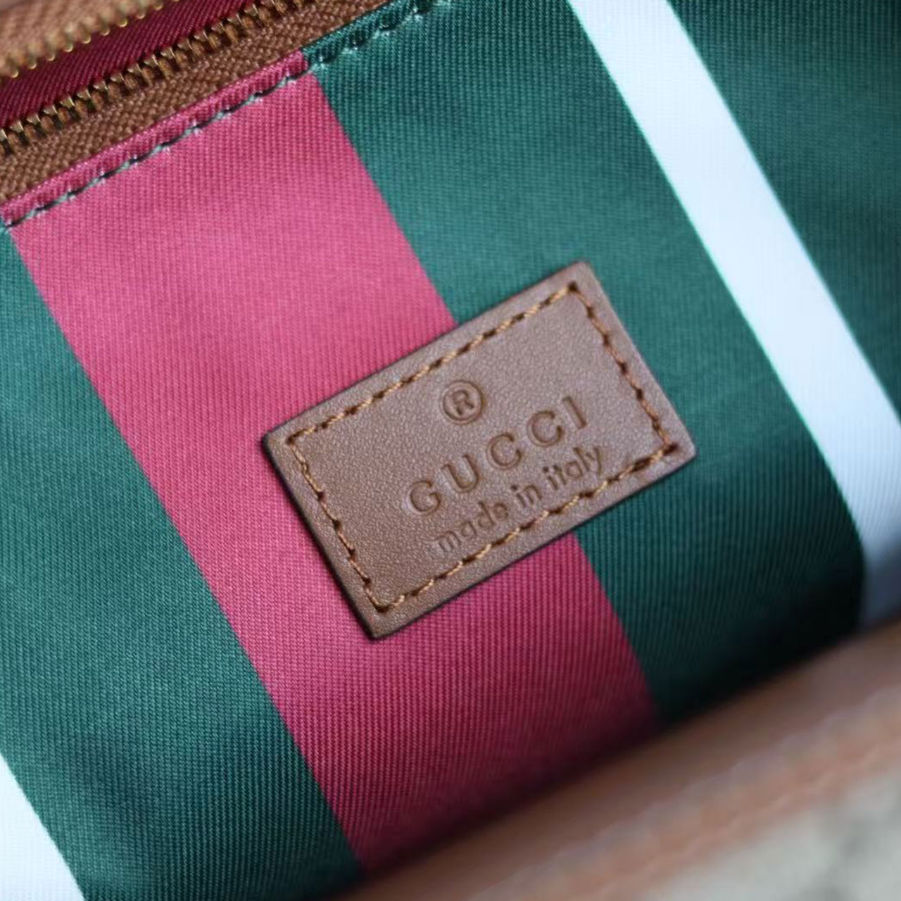 Gucci Padlock GG Supreme Small Top Handle Shoulder Bag