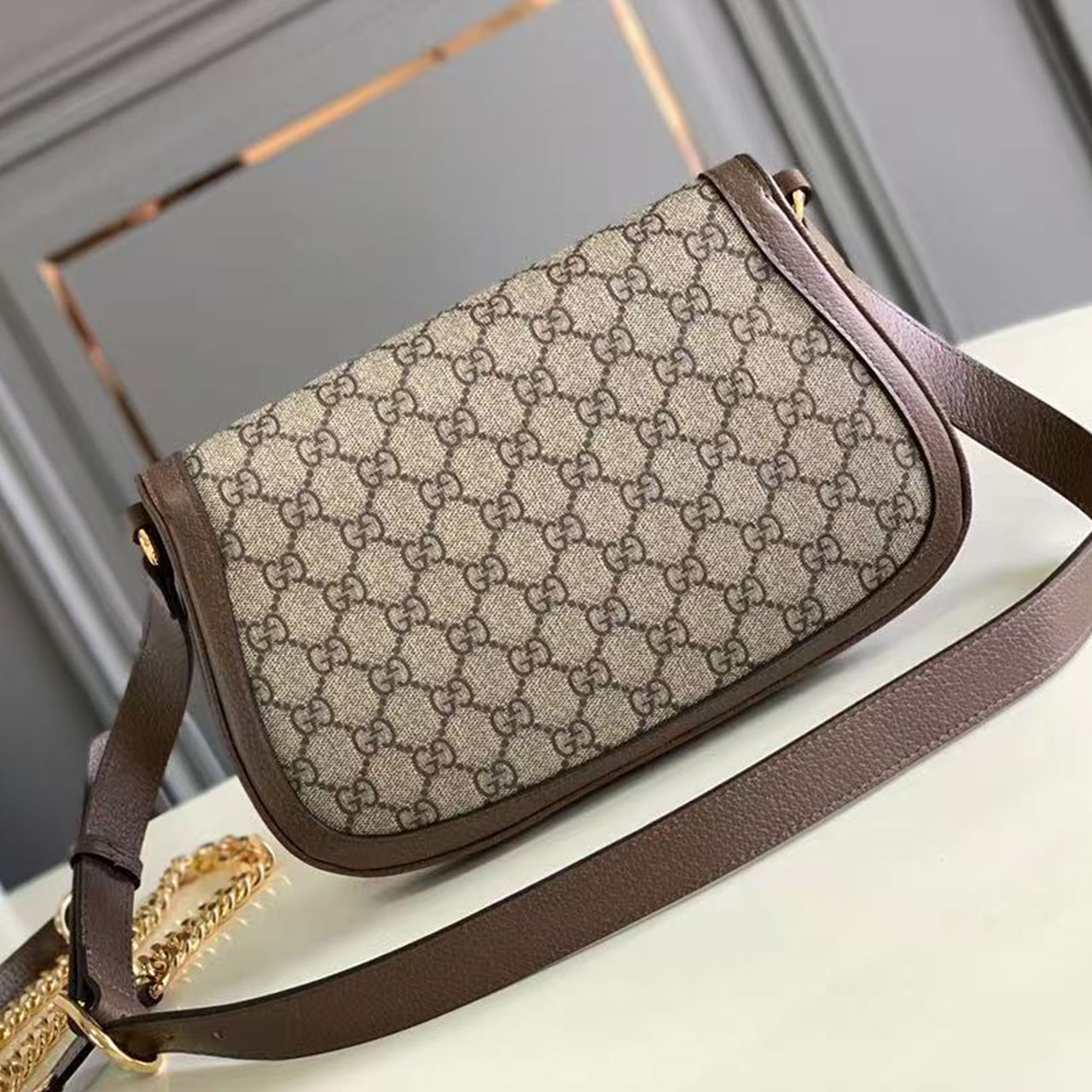 Gucci Blondie GG Supreme Shoulder Bag